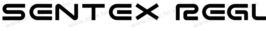 Sentex Regular字体转换
